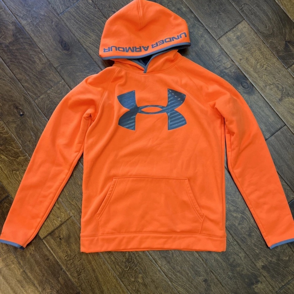 Under Armour Orange Kids Hoodie